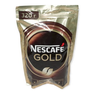 Кофе Нескафе Голд 320г.Мягкая упаковка